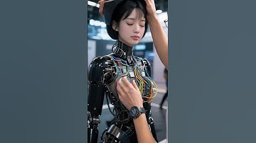 2025 年日本！ヒューマノイドロボットがロボット内部構造を大公開🔥 #robot#ヒューマノイド#ロボットショー#ショートムービー#aiart#humanoidrobot#yutubeshorts