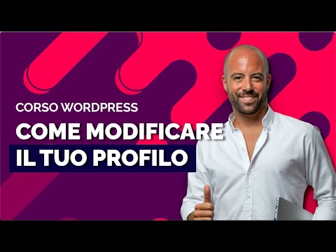 Video: Come Modificare Il Tuo Profilo