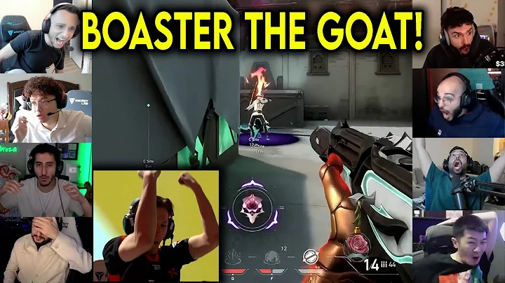 Valorant Streamers Reacts To FNC Boaster Insane 1v3 CLUTCH Against TH In EWC 2025