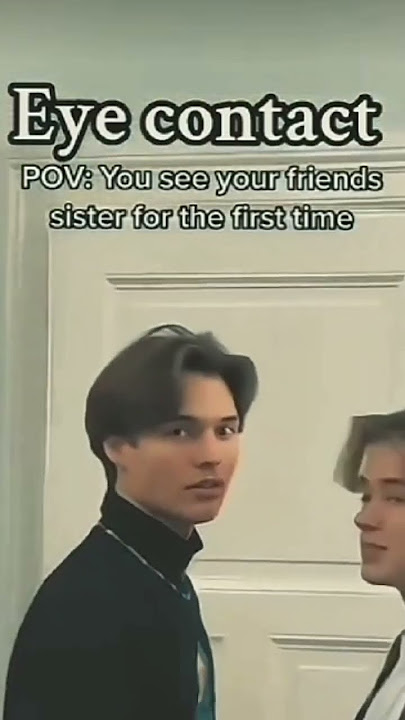 that eye contact #love #crush