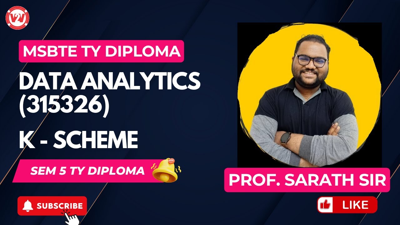 Data Analytics | TY DIPLOMA | Demo Lecture | K - Scheme 💻🚀