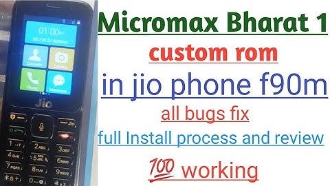 jio phone new custom rom android os install how to install android os in jio phone [HERO TECH]