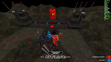 Goku In and Out of The Pit map by Maric Quake 2 CTF RailwarZ Dragon Ballin