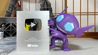 【Pokémon Clay Art】Making Sableye「Lifesize」for silver shield stand