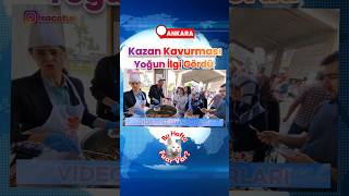 ❤️Kazan Kavurması Yoğun İlgi Gördü 🟢Ankara Türk Mutfağı Haftası ✅️Başkent Millet Bahçesi