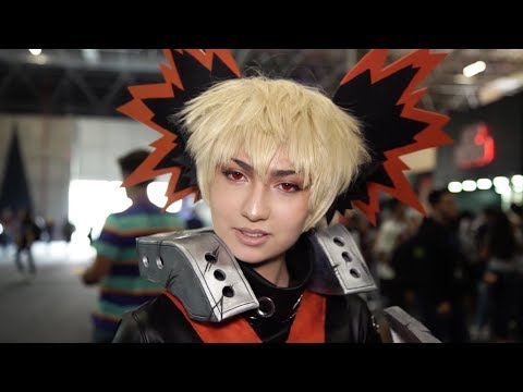 Os 5 cosplayers de anime mais legais da Comic Con ccxp18 mapa