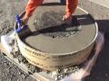 Manhole in Grass Repair