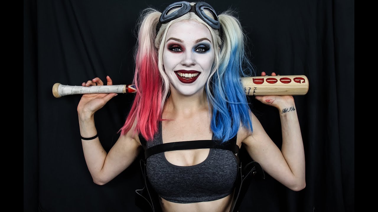 HARLEY QUINN Injustice 2 Makeup Tutorial YouTube