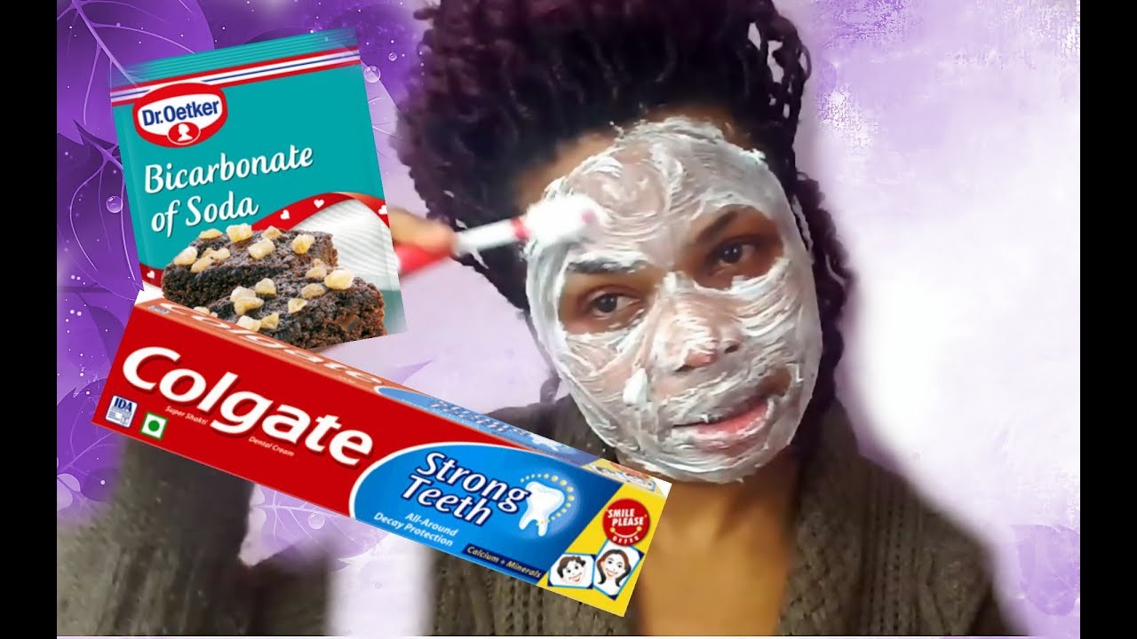 I APPLIED TOOTHPASTE VASELINE & BAKING SODA ON MY FACE, THIS IS WHAT