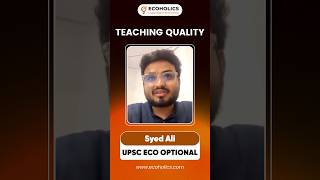 Ecoholics Made Economics Easy to Love! || UPSC Economics Optional || Ecoholics Review