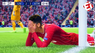 LIVERPOOL 2 x 3 ATLÉTICO DE MADRID - CHAMPIONS LEAGUE RECRIADA NO FIFA