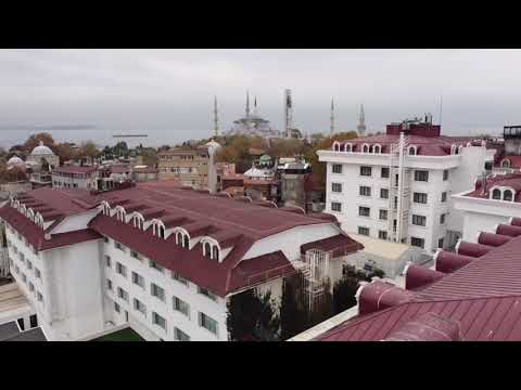 Istanbul Hotel Adamar, terrace view (drone) - Turkey