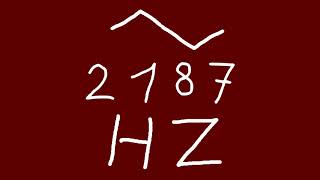 2187 hz triangle