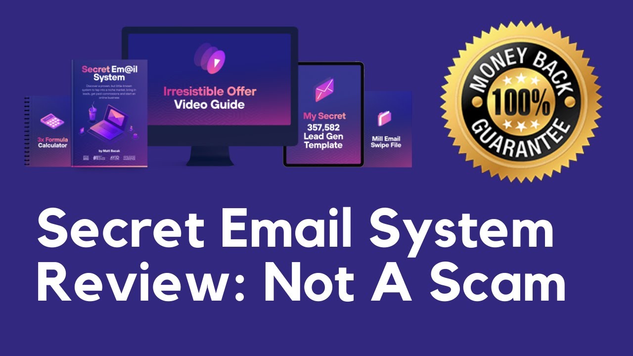 Secret Email System Review & BONUS (Matt Bacak)