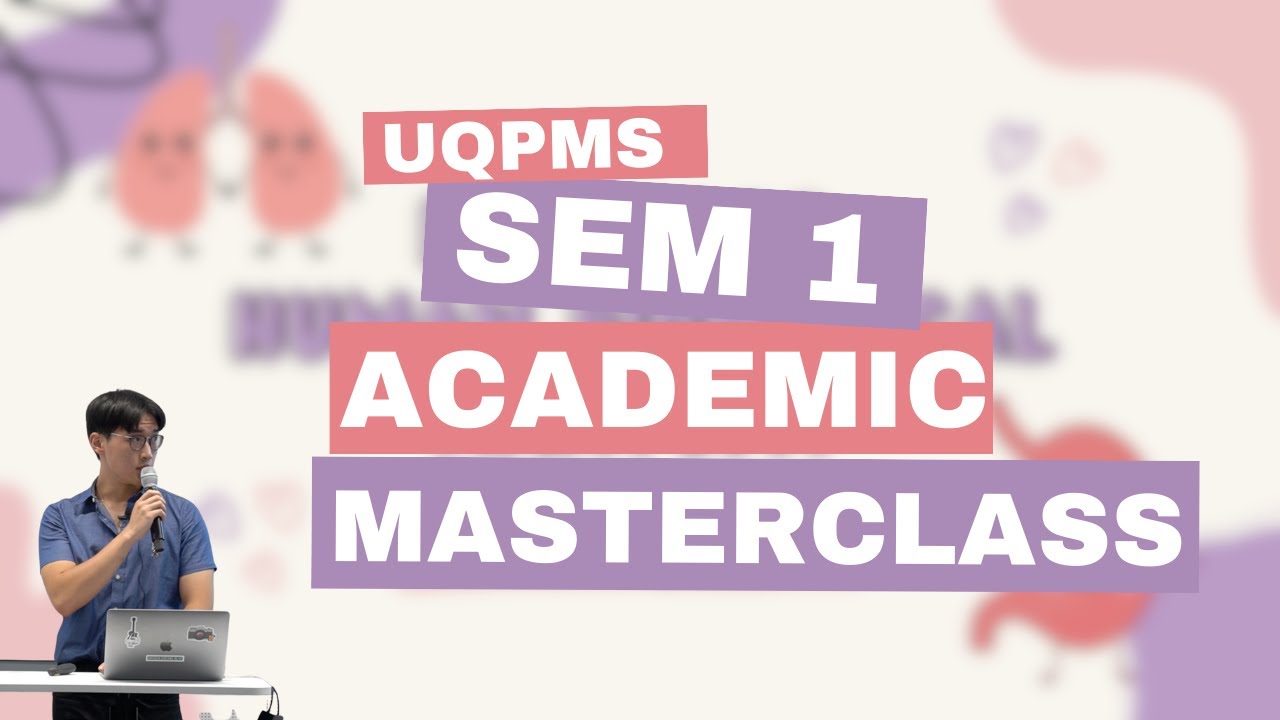 UQPMS Academic Masterclass Semester 1 2023 - YouTube