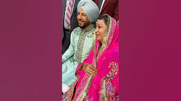 Gurdass Maan With Wife Punjabi Trending Viralvideo Gurdasmaan Punjabisinger Popular Shorts 