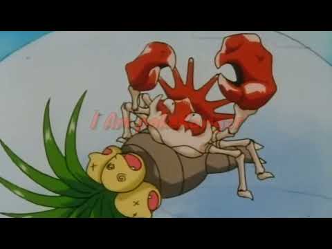 Ash Krabby evolves into Kingler | Indigo league | Ash vs Mandi