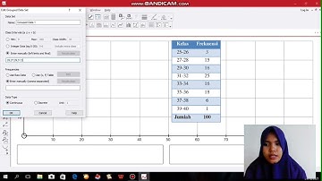 Menghitung "Mean, Modus dan Median Data Kelompok" Menggunakan Software Autograph😊