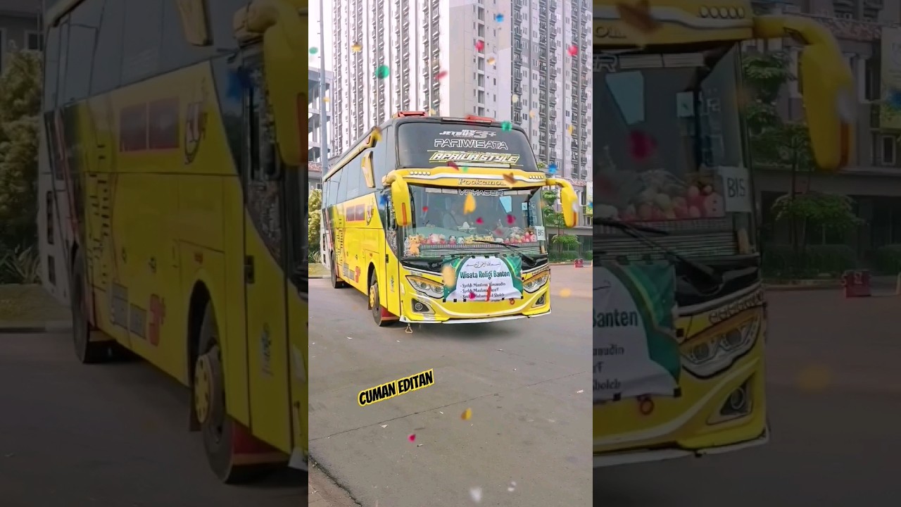 Aprilia style bus | cuman editan 