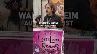 Author/artist Warren Heim on his book series Lost in the Land of the Realms #youngreaders #fantasy