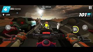 Moto speed traffic 3D game play video 🏍️ download link description  👇 screenshot 4