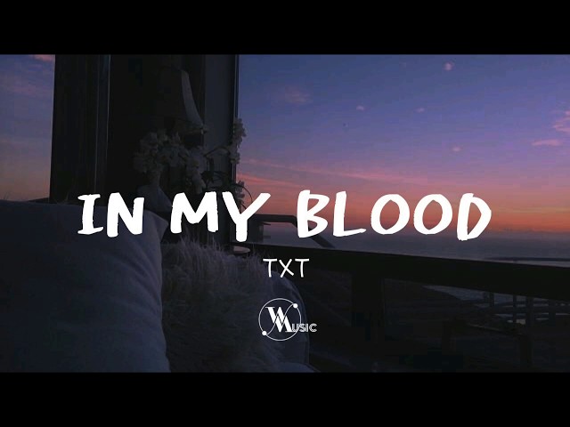 TXT - In My Blood  (Lyrics) class=