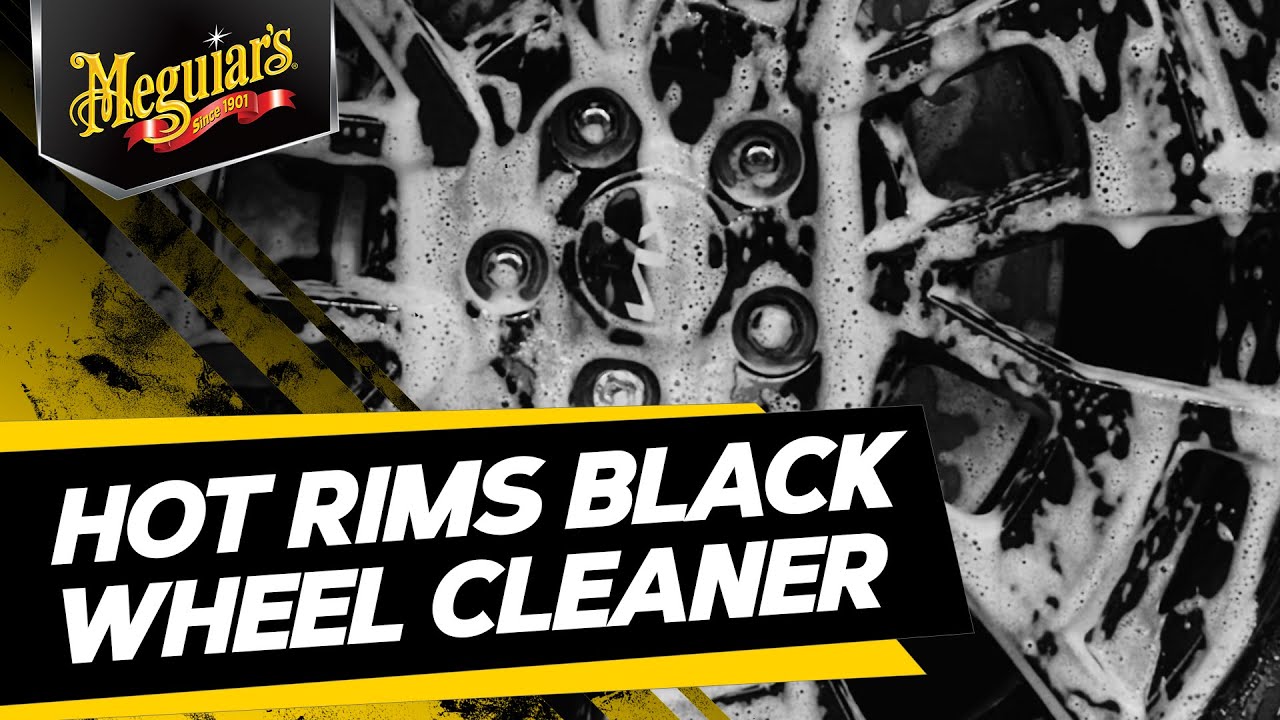 Meguiar's Hot Rims Black Wheel Cleaner, Best Cleaner For Matte