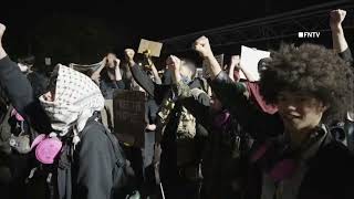 "Power to the People!" Protesters MARCH BACK to Delaney Hall after CURFEW lifted in NJ