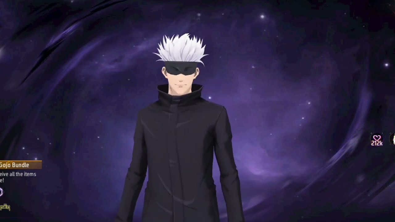 New Gojo Bundle | Free Fire Gojo Bundle | Gojo Bundle Free Fire new event || FF New event 