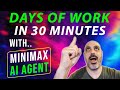 My First Time Using AI Automation - MiniMax Agent for Stock Research