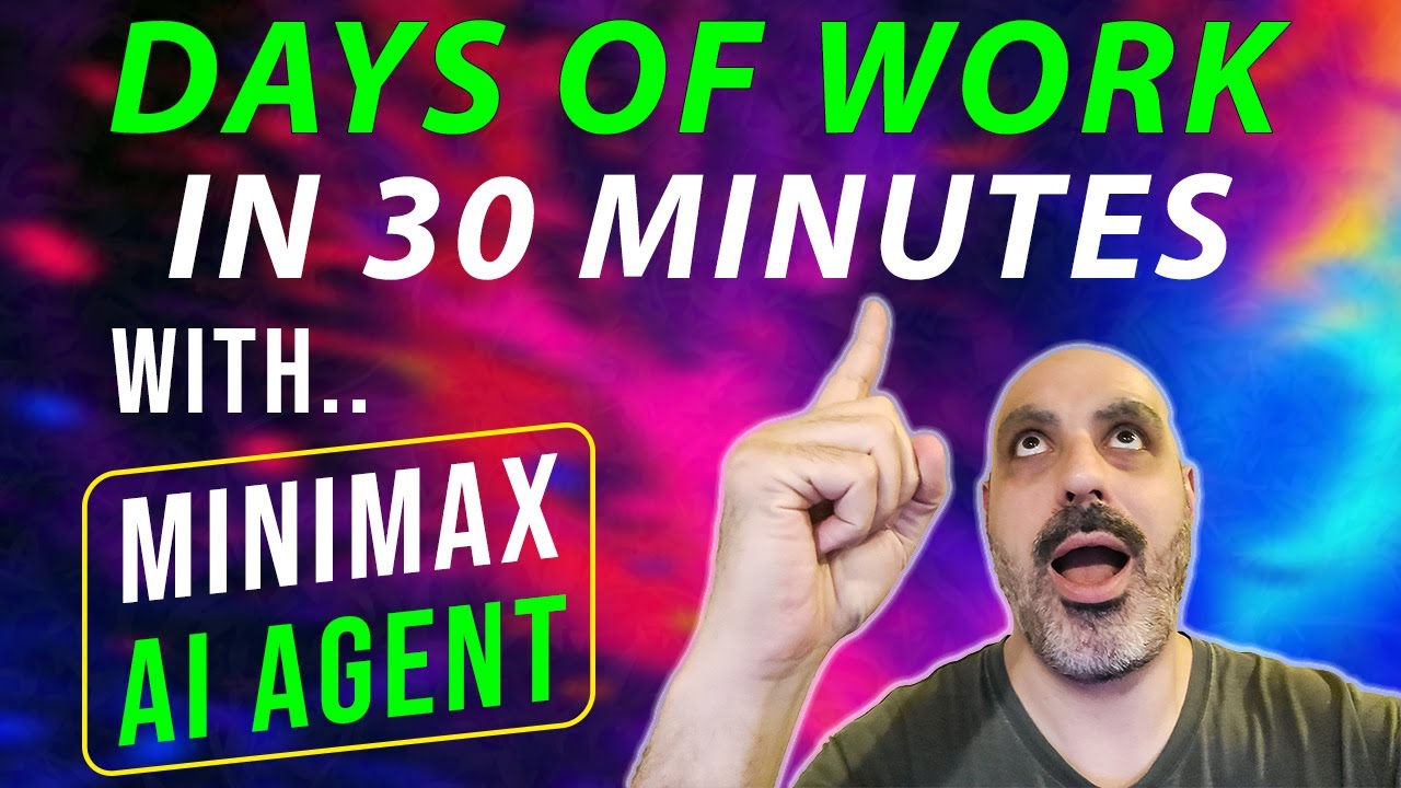 My First Time Using AI Automation - MiniMax Agent for Stock Research