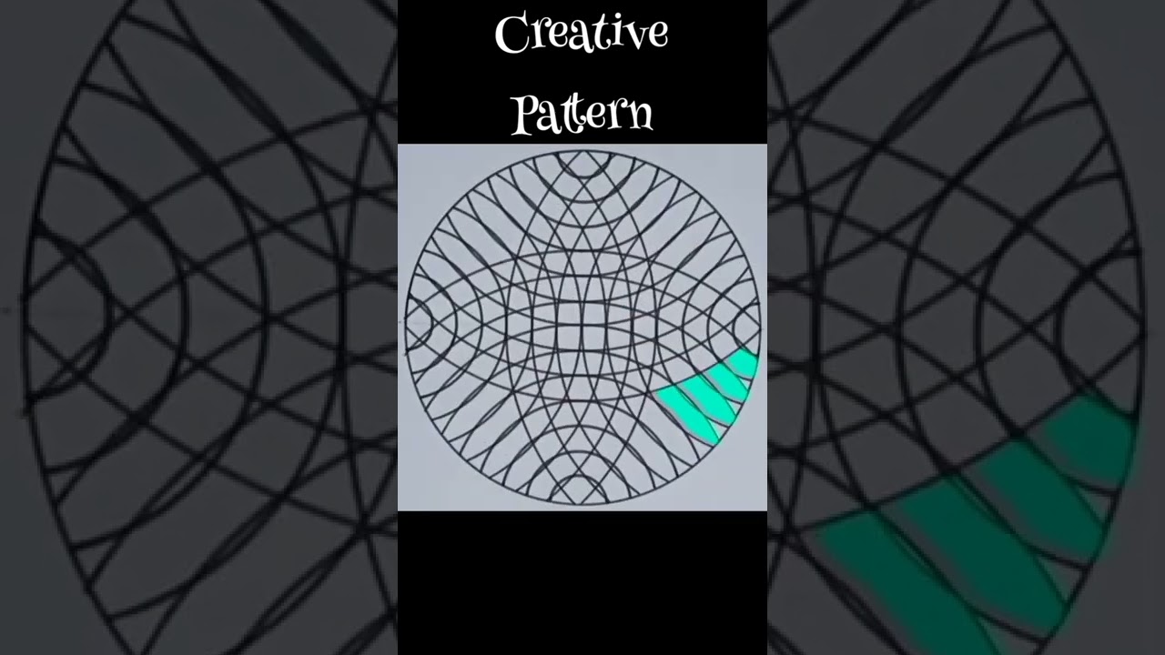 How to draw a creative pattern | 