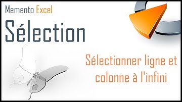 Sélectionner ligne et colonne à l