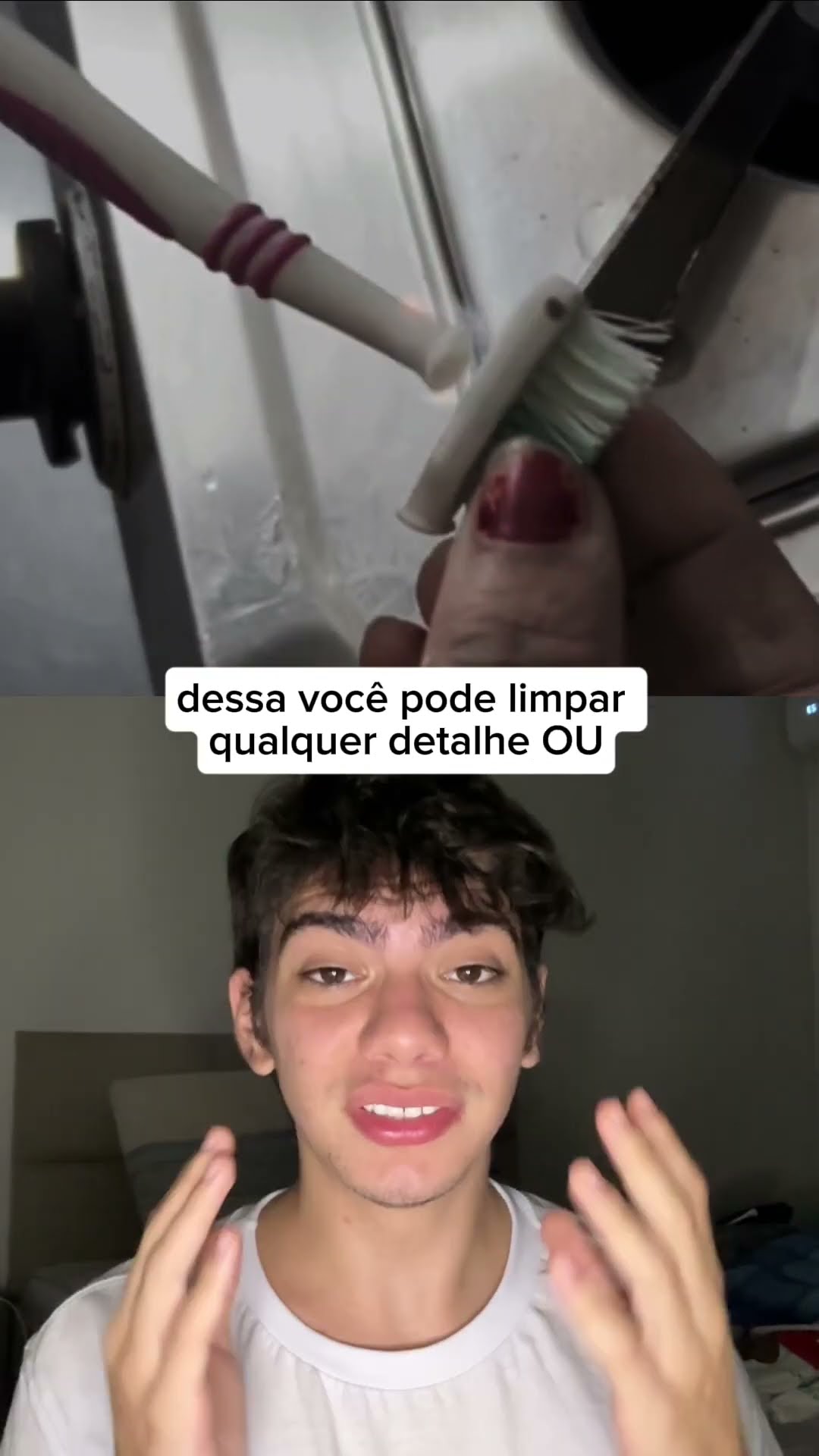 Transforme sua escova de dente velha em uma ferramenta perfeita pra limpar os cantinhos! ??