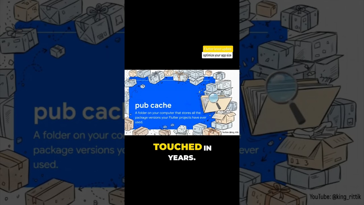 Optimize your app size & reclaim your disk space with Flutter 3.4.1 #fluttertip #flutterdev #update