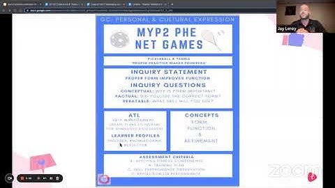 Assessment Design in MYP PHE