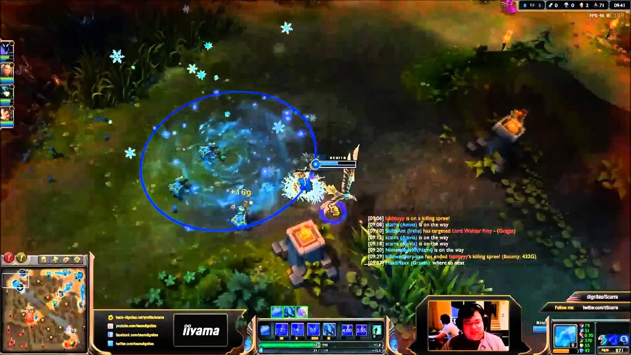 Scarra plays Anivia vs Gragas Mid (Diamond 1)