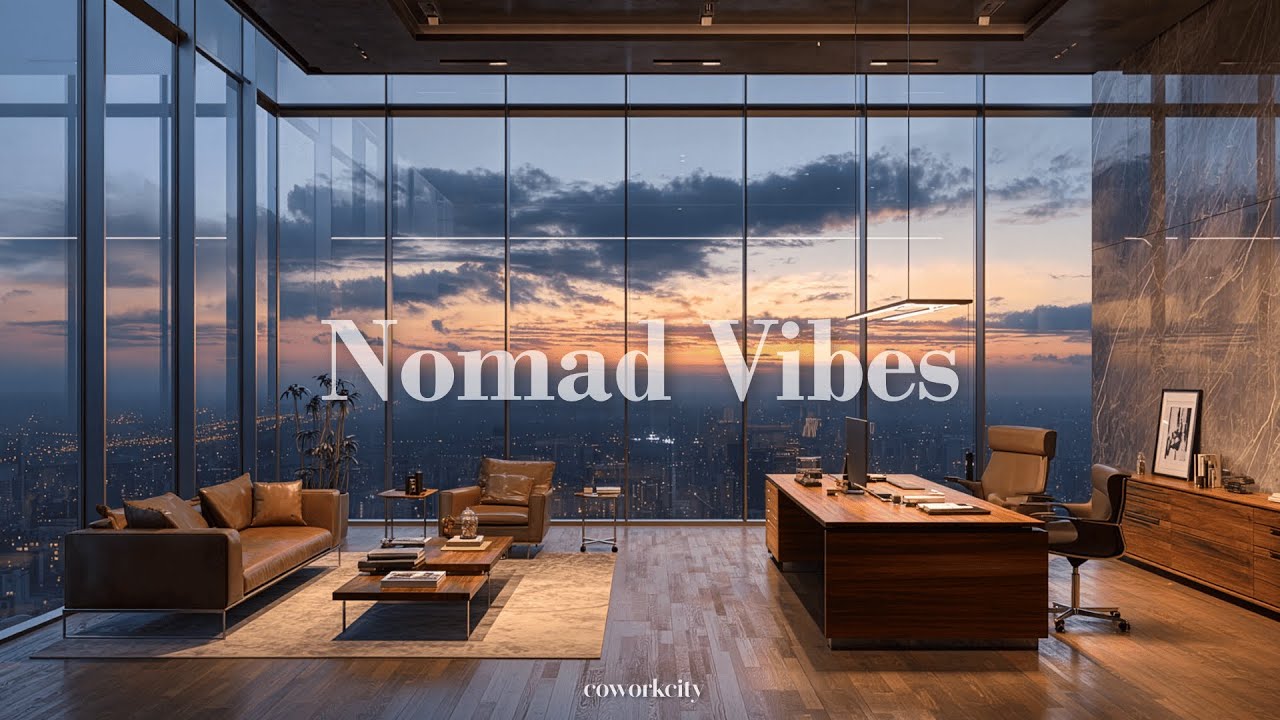 【𝐏𝐥𝐚𝐲𝐥𝐢𝐬𝐭】 노을이 물든 창가, 흐르는 집중의 시간 | Sunset Light Atmosphere