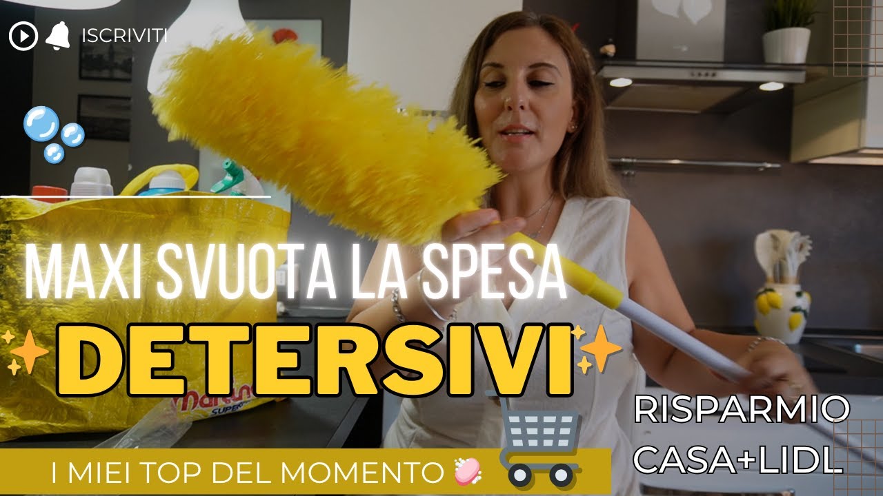 🛒MAXI SPESA DETERSIVI✨| I miei Top per la Pulizia Casa | RISPARMIO e Scoperte IMPERDIBILI! #pulizie