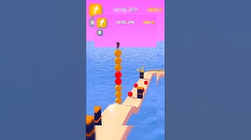 Satisfying Mobile Game - Stack Rider All Levels Gameplay Walkthrough Android, iOS #240  #shorts
