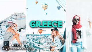 How to Edit Greece Photos - Free Lightroom Presets | salsal Editing