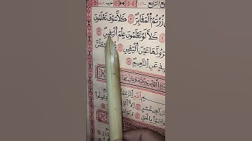 سورة ✨ التكاثر #قران_كريم #اكسبلور