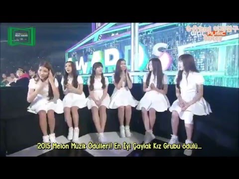 [Turkish Sub.] G-Friend Melon Müzik Ödülleri