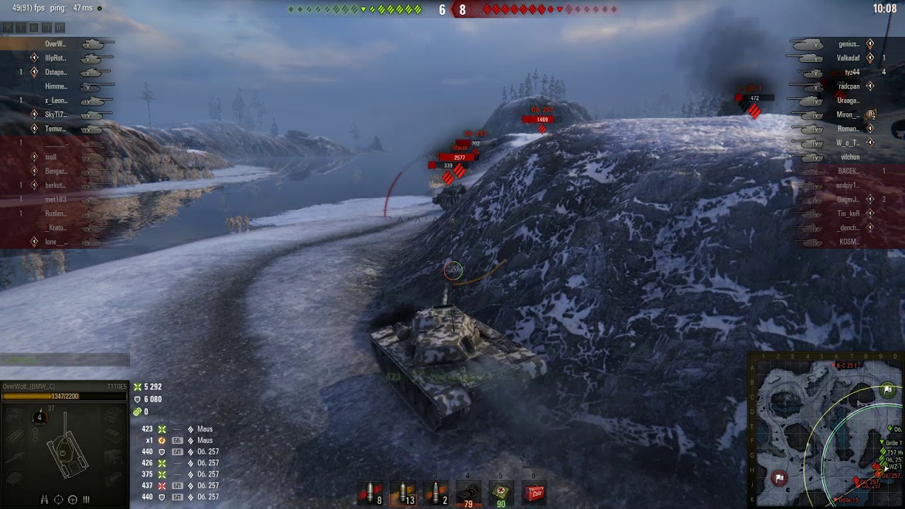 мир танков статистика Потный бой с неожиданной концовкой))