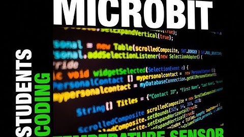 Microbit Temperature Sensor