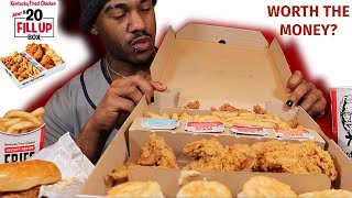 Is the KFC 20$ Fill Up Worth The Money? (REVIEW)