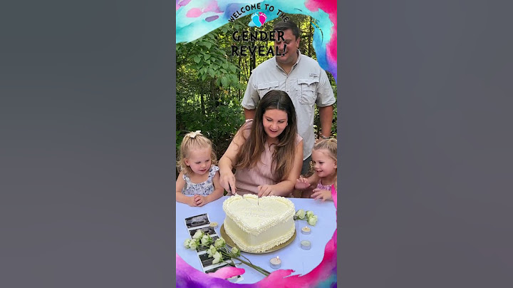 Cute family Gender Reveal ❤️💙 #family #genderreveal