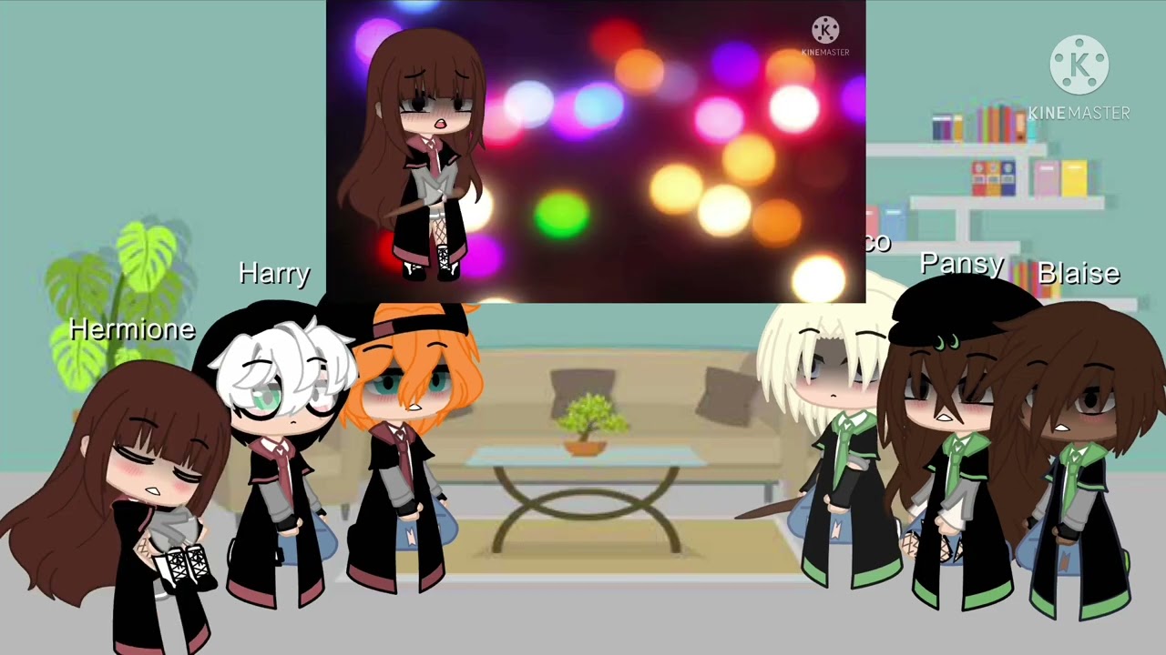 Dramione Reaction Video||Gacha Club||