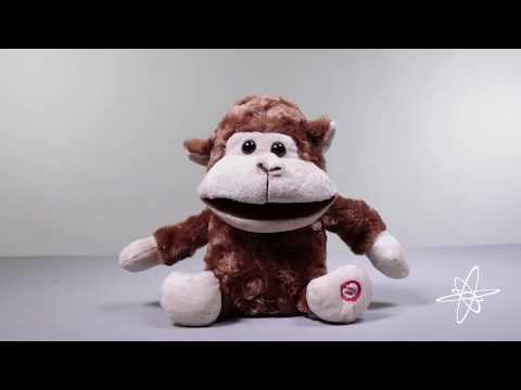 Mimicking Monkey Animated Plush Toy – Repeats What You