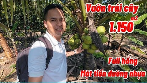 Nhà đất đồng nai, Bán vườn trái cây mặt tiền đường nhựa gần hồ Trị An